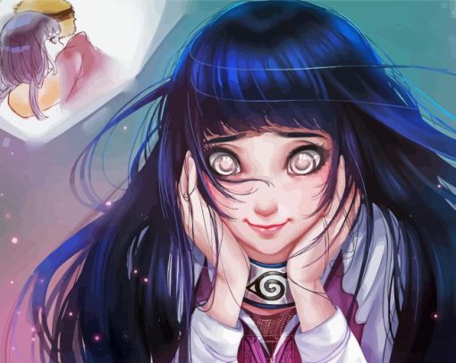 Adorable Hinata Diamond Painting