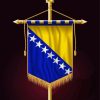 Aesthetic Bosnian Flag Diamond Painting