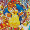 Aesthetic Disney Beauty Diamond Painting