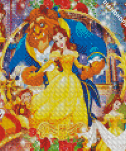 Aesthetic Disney Beauty Diamond Painting