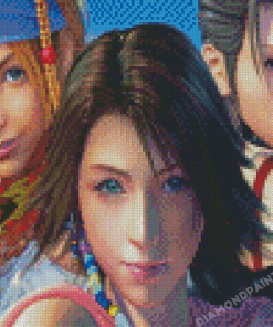 Aesthetic Final Fantasy Characters Diamond Paintings