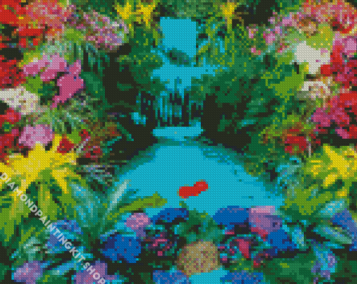 Aesthetic Flower Garden Diamond Painting