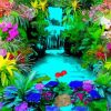 Aesthetic Flower Garden Diamond Painting