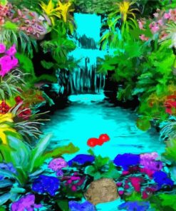 Aesthetic Flower Garden Diamond Painting