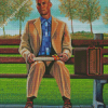 Aesthetic Forrest Gump Art Diamond Painting