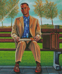 Aesthetic Forrest Gump Art Diamond Painting