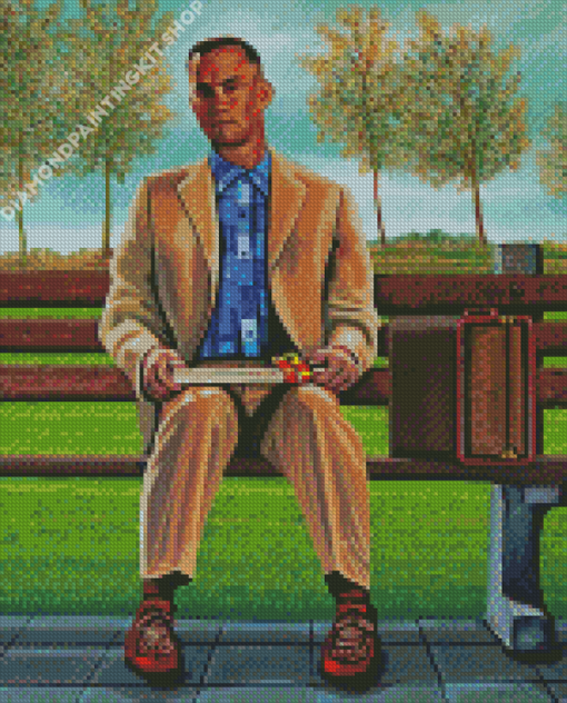 Aesthetic Forrest Gump Art Diamond Painting