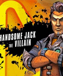 Aesthetic Handsome Jack Diamond Painting