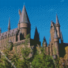 Aesthetic Harry Potter Castle Building Diamond Painting