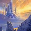 Aesthetic Ice Castle Diamond Painting