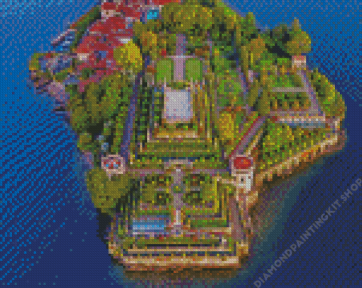 Aesthetic Isola Bella Diamond Painting