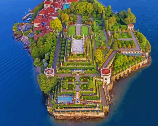 Aesthetic Isola Bella Diamond Painting