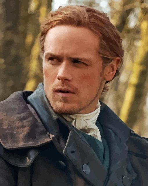 Aesthetic Jamie Fraser Diamond Painting