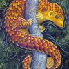 Aesthetic Pangolin Diamond Painting