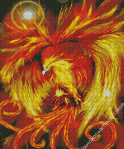 Aesthetic Phoenix Diamond Painting