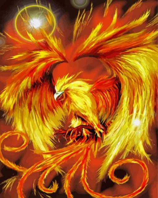 Aesthetic Phoenix Diamond Painting