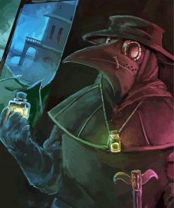 Aesthetic Plague Doctor Art Diamond Painting