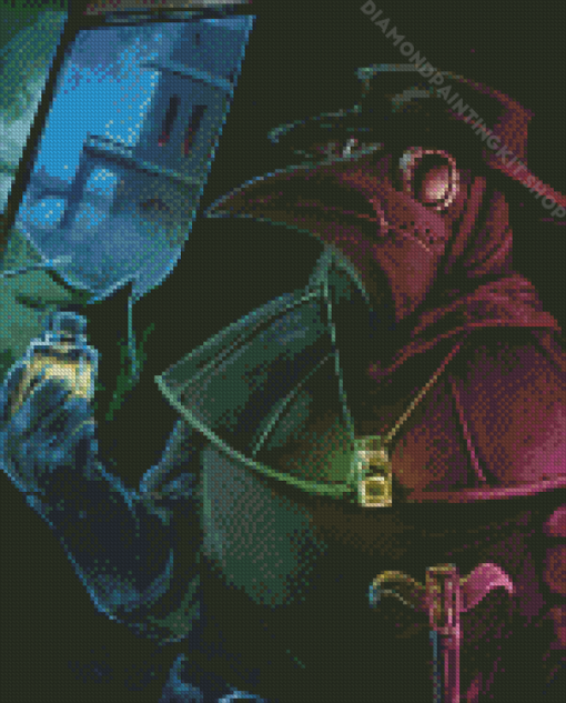 Aesthetic Plague Doctor Art Diamond Painting