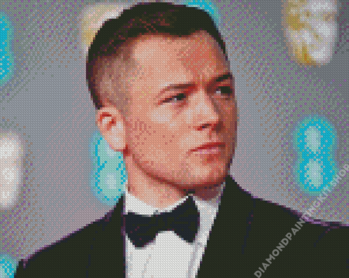 Aesthetic Taron Egerton Diamond Painting