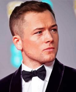 Aesthetic Taron Egerton Diamond Painting