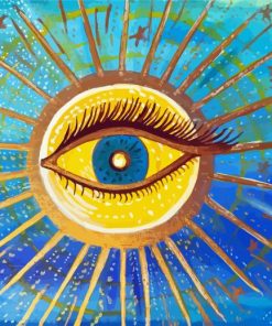 Aesthetic Third Eye Diamond Painting