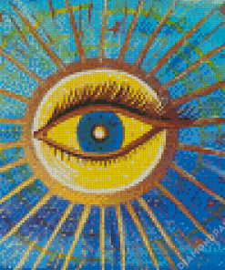 Aesthetic Third Eye Diamond Painting