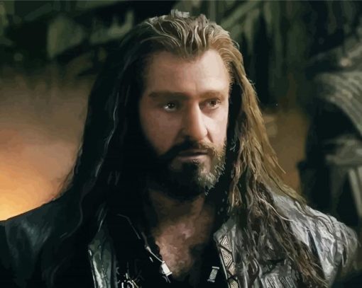 Aesthetic Thorin Oakenshield Diamond Painting