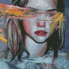 Aesthetic Broken Girl Diamond Painting