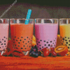 Aesthetic Bubble Tea Diamond Painting