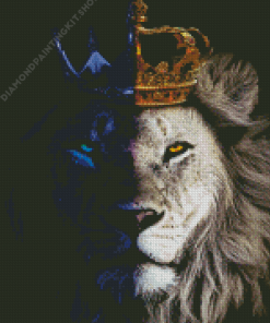 Aesthetic King Of The Jungle Diamond Painting