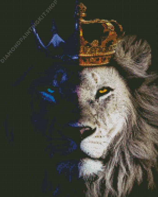 Aesthetic King Of The Jungle Diamond Painting