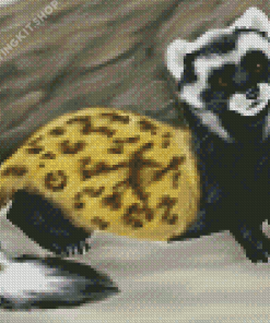 Aesthetic Polecat Diamond Painting