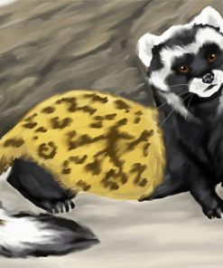 Aesthetic Polecat Diamond Painting