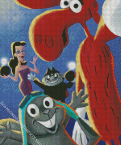 Aesthetic Rocky And Bullwinkle Diamond Painting