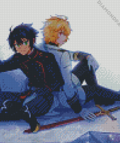 Aesthetic Seraph Of The End Diamond Painting