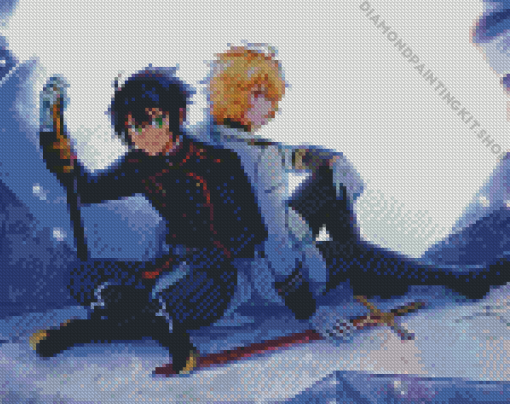 Aesthetic Seraph Of The End Diamond Painting