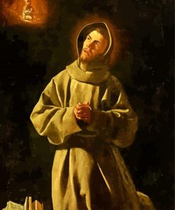 Aesthetic St Anthony Diamond Painting