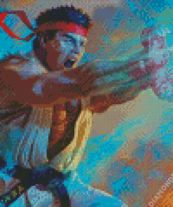 Aesthetic Street Fighter Art Diamond Painting