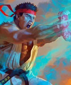 Aesthetic Street Fighter Art Diamond Painting