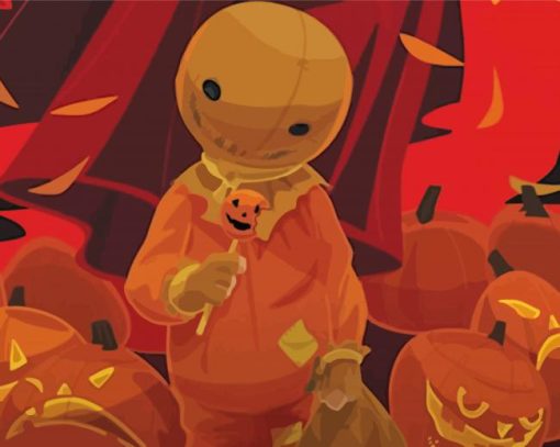 Aesthetic Trick R Treat Diamond Painting