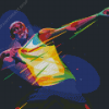 Aesthetic Usain Bolt Art Diamond Painting