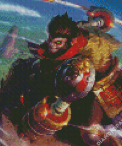 Aesthetic Wukong Diamond Painting