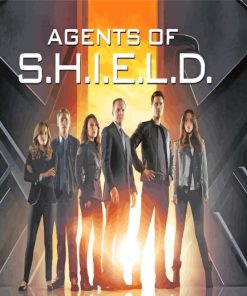 Agents Of Shield Movie Poster Diamond Painting