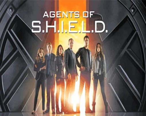 Agents Of Shield Movie Poster Diamond Painting