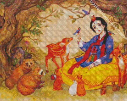 Asian Fairy Tale Diamond Painting