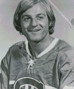 Black And White Guy Lafleur Diamond Painting