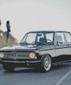 Black Vintage BMW E10 Diamond Painting