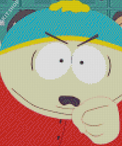 Cartman Southpark Diamond Painting