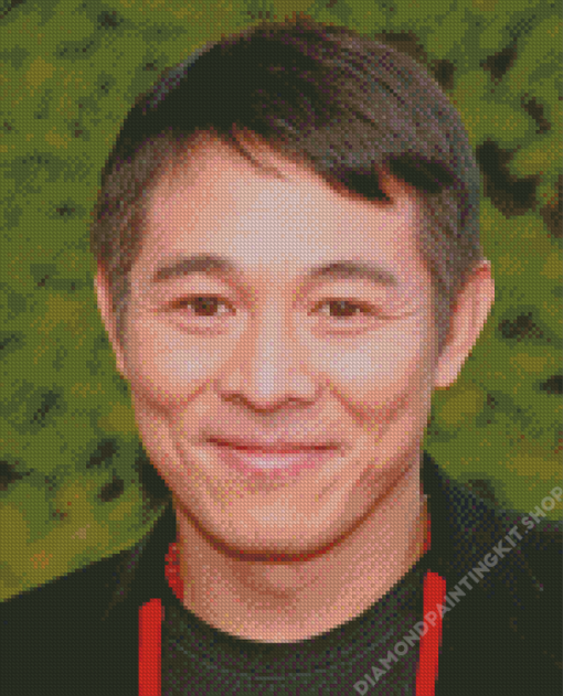 Chinese Actor Jet Li Diamond Painting