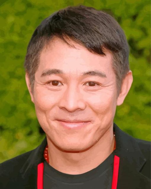 Chinese Actor Jet Li Diamond Painting